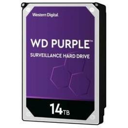 WD Purple WD140PURZ 14TB 7200RPM Surveillance SATA 3.5" HDD - Side | Alo Tech Solutions