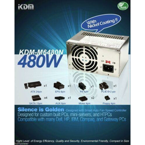 Power 480W Power Supply FOR N375P-00 L375P-00 P8401 K8956 WM 283 NPS-375AB A 50N