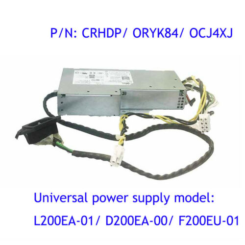Dell 200W Power Supply L200EA-01 D200EA-00 F200EU-01 For Dell Optiplex 2330 9020 AIO Power