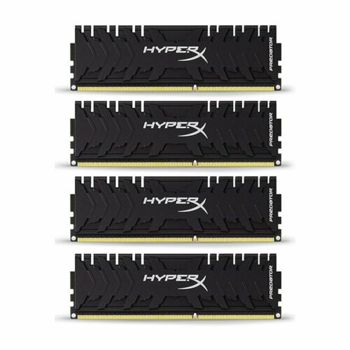 Memory 64GB Kingston HyperX Predator DDR4 3200MHz PC4-25600 CL16 Quad Memory Kit 4x16GB