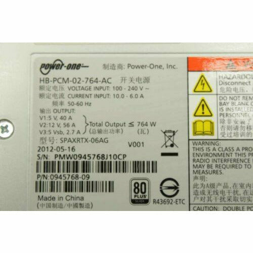 Power IBM Power One Power Supply HB-PCM-02-764-AC w/ AP-BAT01-022-01 Battery Module