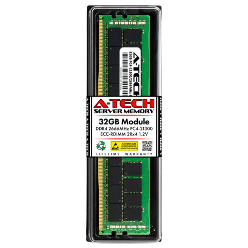 32GB PC4-21300 DDR4 ECC REG 2Rx4 Memory RAM for Nutanix NX-8035-G6