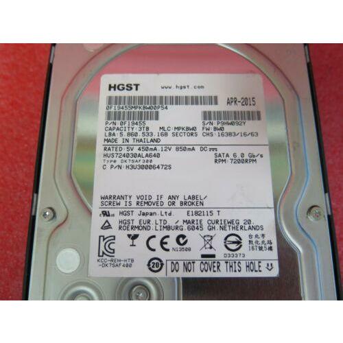 EMC Isilon 3TB SATA Hard Drive - Side View | Alo Tech Solutions