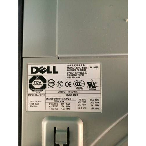 Dell Power Dell Precision 670 Poweredge SC1420 650w Power Supply - K2242 G1767