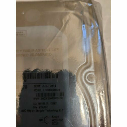IBM FRU 2TB 7.2K 3.5" 9ZM275-039 ST2000NM0023 SAS SERVER HARD DRIVE
