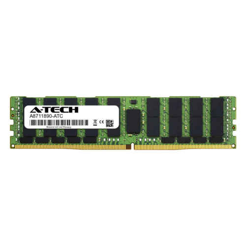 Dell Memory 64GB DDR4 2400MHz PC4-19200L LRDIMM (Dell A8711890 Equivalent Server Memory RAM