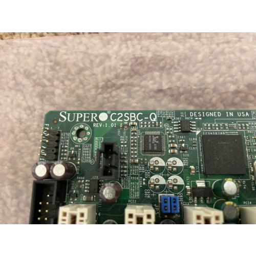 SUPERMICRO C2SBC-Q MOTHERBOARD W/ E8400 3.00GHZ + COOLER, 8GB RAM