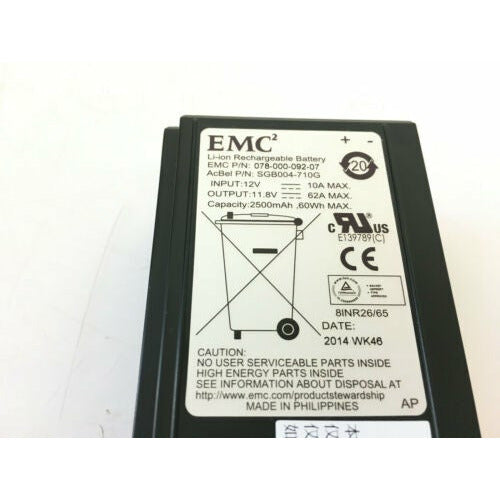 EMC AcBel SGB004 Lithium-Ion BBU Universal Battery VNX5200/5400 - 078-000-092-07