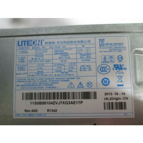 Power LITEON PS-3181-02 180W SFF COMPUTER POWER SUPPLY 54Y8871 IBM THINKCENTRE E73 M79