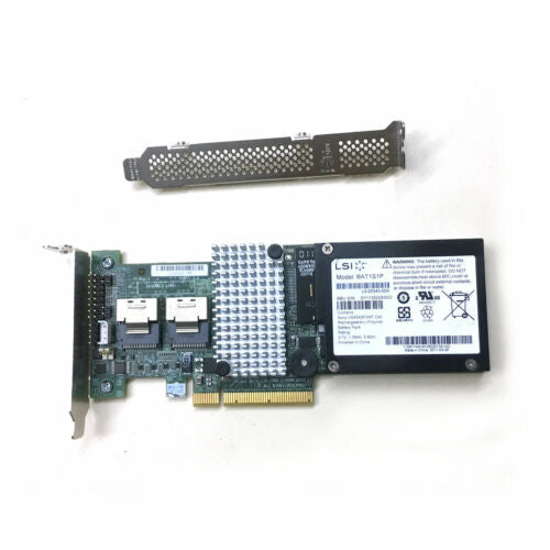 IBM M5015 / LSI Megaraid 9260-8i SATA / SAS Controller RAID + BAT1S1P battery
