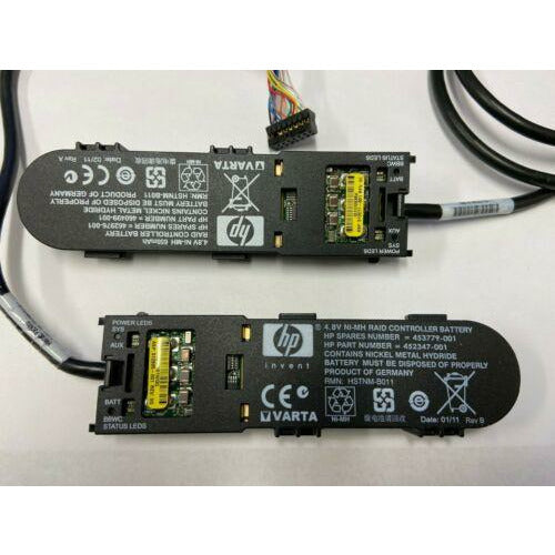 Bateria HP RAID BATTERY FOR P400 P700 CONTROLLER 452348-B21 452347-001 453779-001 408658 - MFerraz Tecnologia