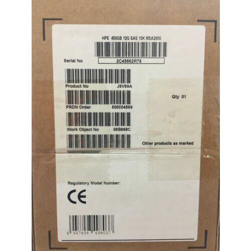 HPE 787655-001 - 450GB SAS 15K MSA HDD Connector | Alo Tech Solutions