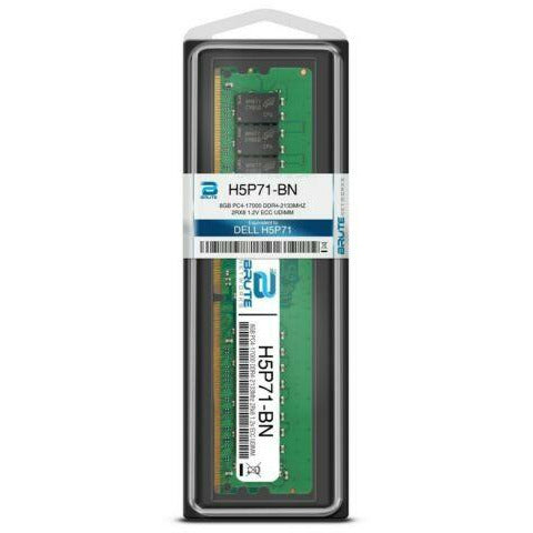 Dell H5P71 Dell Compatible 8GB DDR4-2133Mhz 2Rx8 1.2v ECC UDIMM Memory