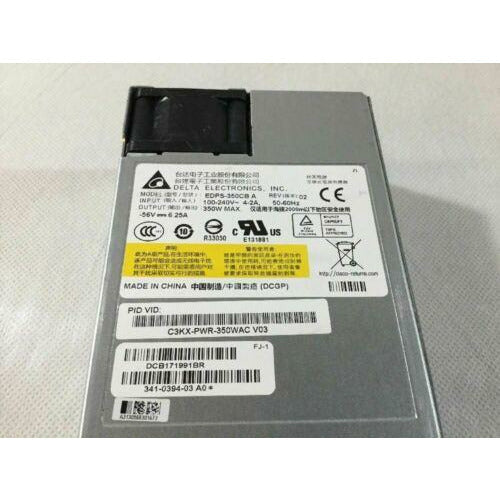 Power Cisco C3KX-PWR-350WAC 350W AC Power Supply for Catalyst WS-C3560X, WSC-3750X