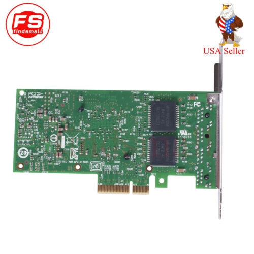 Network Card for I350-T4V2 PCI-E Four RJ45 Gigabit Ports Server Adapter NIC placa