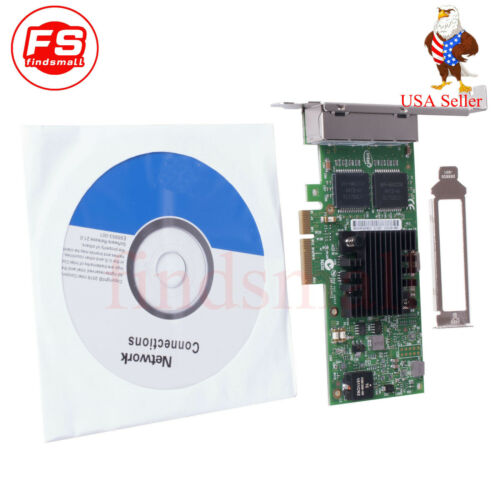 Network Card for I350-T4V2 PCI-E Four RJ45 Gigabit Ports Server Adapter NIC placa