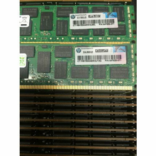 HP Memory 647650-071 HP 8GB (1x8GB PC3L-10600 DDR3-1333 Memory 647897-B21 664690-001