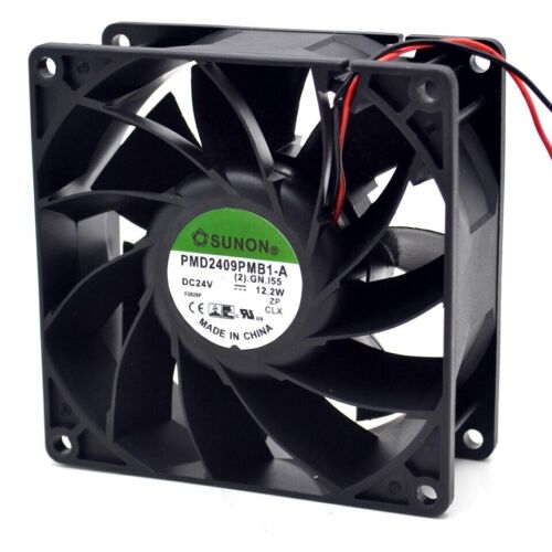 SUNON 24V PMD2409PMB1-A 2pin 12.2W 92mm with axial fans Inverter cooling fan cooler