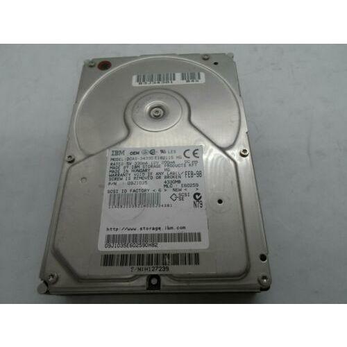 IBM 09J1035 DCAS-34330 - 4.3GB 50-Pin SCSI HDD - Kit Contents | Alo Tech Solutions