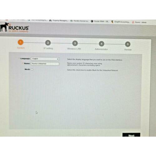 Ruckus R610 Dual Band 802.11ABGN Wireless Access Point UNLEASHED 901-R610-US00