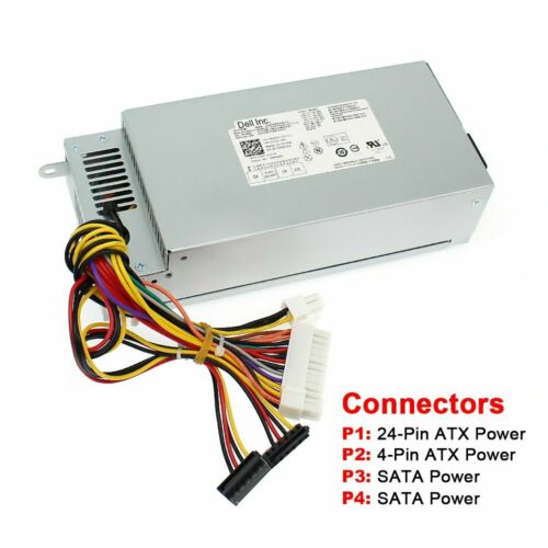 Dell Power Dell Inspiron 3647 660s Vostro 270 270s PSU Power Supply 220W H220NS-00