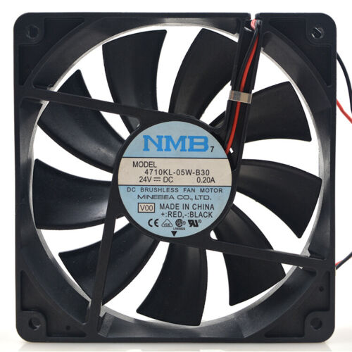 NMB 4710KL-05W-B30 24V 0.2A 12CM 12025 2-wire Inverter Cooling Fan cooler