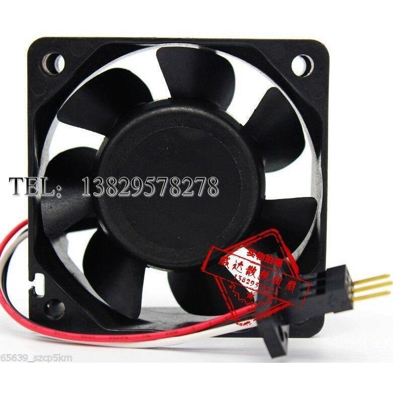 Sanyo Fanuc Fan 9WF0624H4D03 030619P 3 Pin Connector 60*60*25mm Cooling Fan cooler