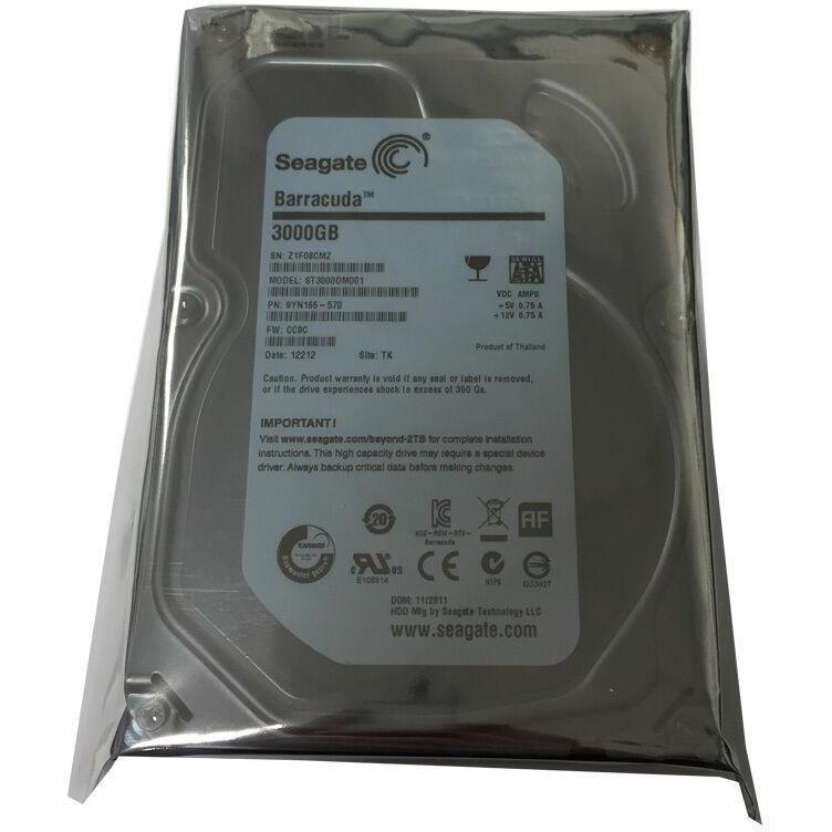 Seagate 3TB 64MB Cache 7200RPM 3.5" SATA III Desktop Hard Drive -PC/Mac/CCTV DVR 8879777622287