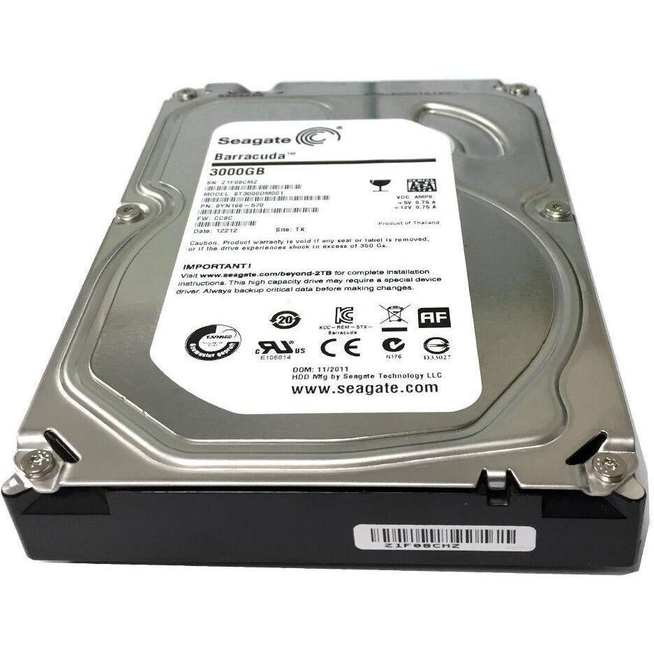 Seagate 3TB 64MB Cache 7200RPM 3.5" SATA III Desktop Hard Drive -PC/Mac/CCTV DVR 8879777622287