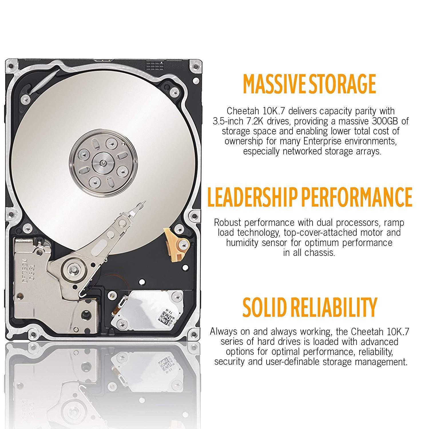Seagate Cheetah 10K.7 | ST3300007FC | 300GB 10K RPM FC 2Gb/s Ultra320 SCSI 3.5" 8MB Buffer Internal Hard Disk Drive HDD