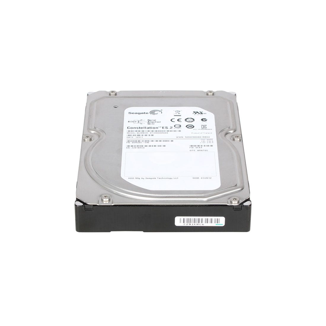 Dell ST33000650SS 3TB SAS 3.5" HDD - Rear View | Alo Tech Solutions