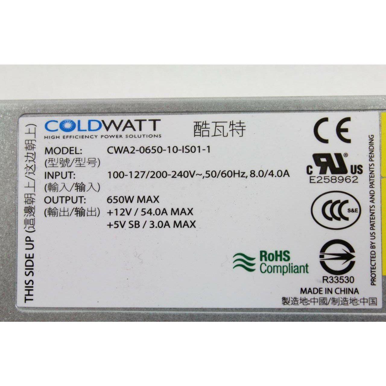 Supermicro CWA2-0650 650W PSU - Packaging | Alo Tech Solutions