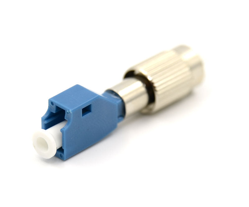 LC/UPC Female to FC/UPC Male Simplex Single Mode Fiber Optic Adapter/Coupler
