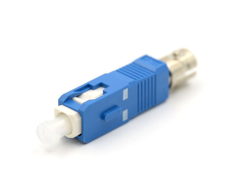 ST/UPC Female to SC/UPC Male Simplex Single Mode Fiber Optic Adapter/Coupler