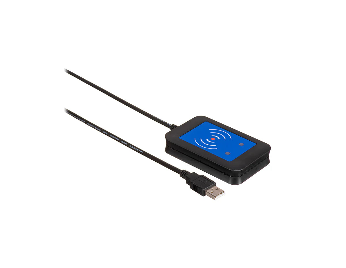 External Secured RFID Card Reader 125kHz + 13.56MHz with NFC (USB (01527-001