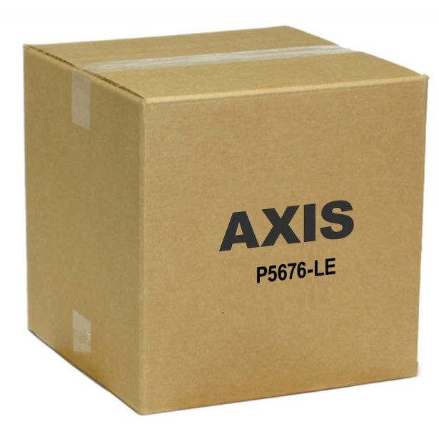 Axis 02413-001 P5676-LE 4 Megapixel Outdoor IR PTZ Camera, 30X Lens, PAL