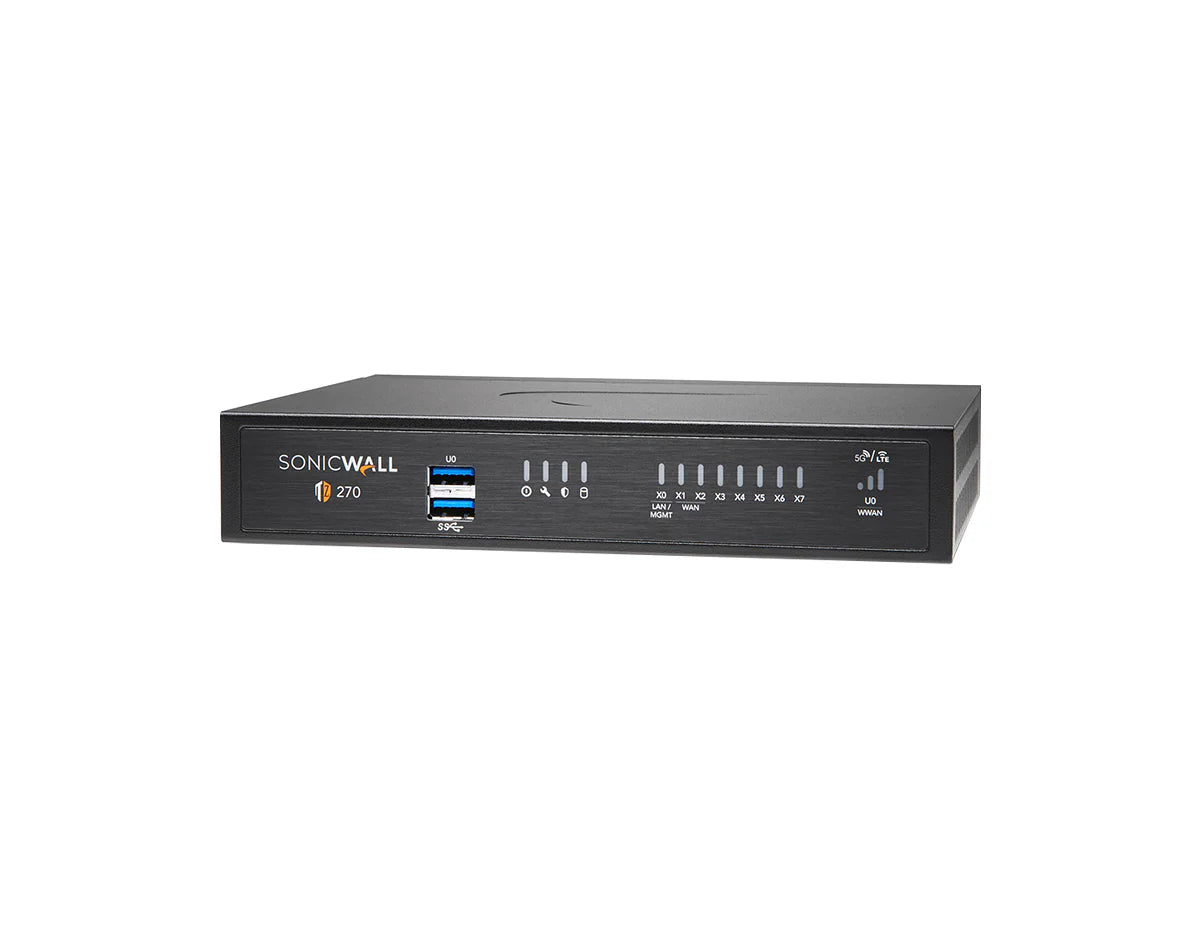 SonicWall TZ270 1YR Firewall - Rear View | Alo Tech Solutions