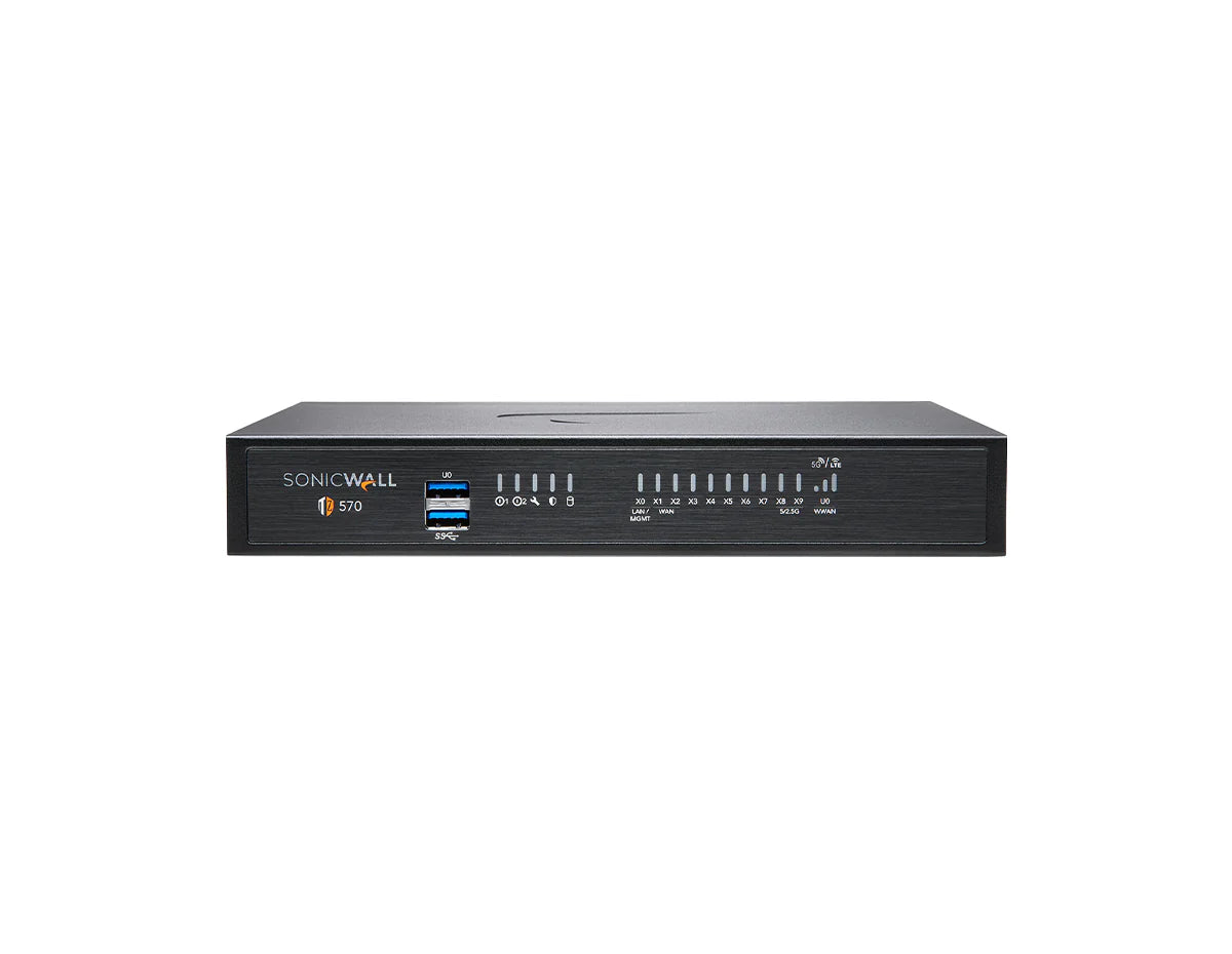 SonicWall TZ570 HA Firewall - Front View | Alo Tech Solutions
