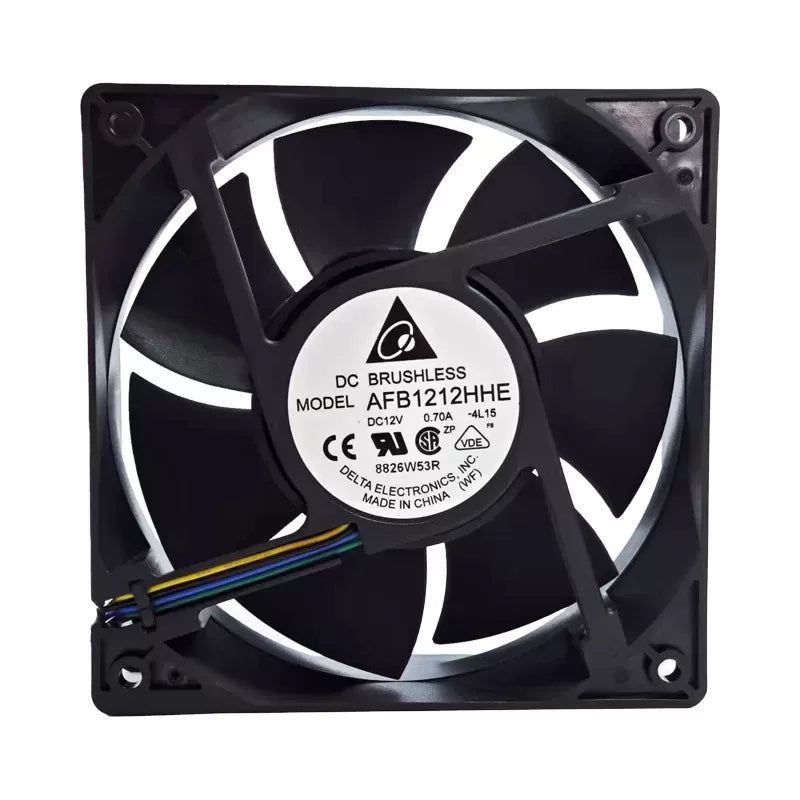 AFB1212HHE-4L15 Delta DC12V 0.7A 4-wire cooling fan