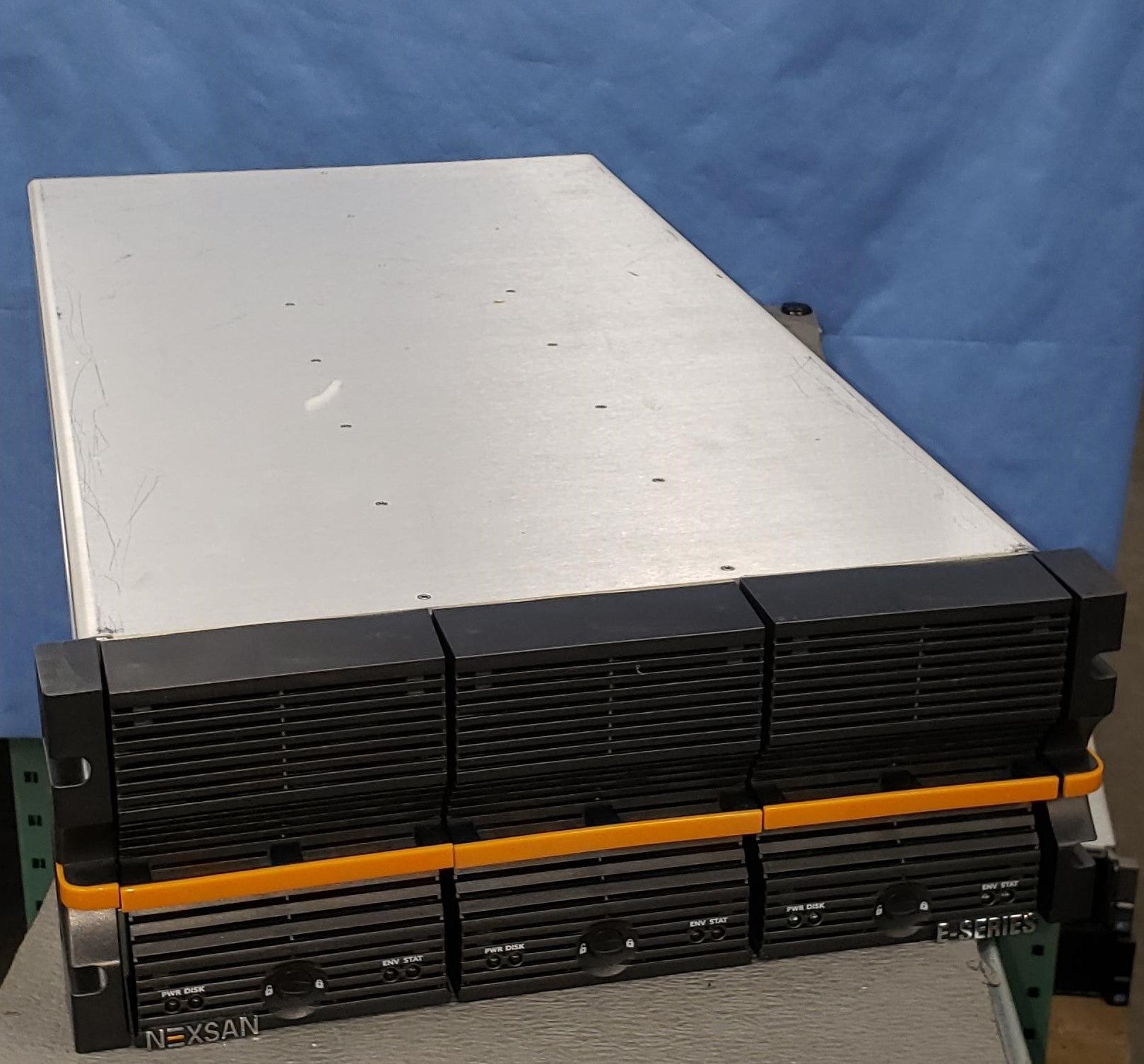 Nexsan 4U, 48-Bay Dual controller 8G FC Storage system, 48x8TB, PN: E48VT