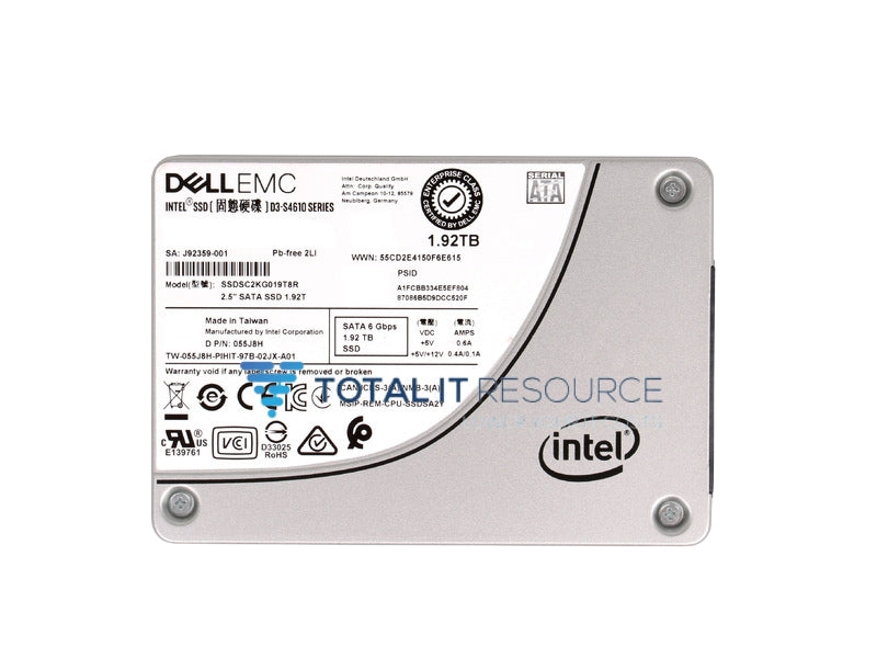 Dell 0K5P0T - 1.92TB SATA 6Gb/s Mix Use 2.5-Inch SSD | Alo Tech Solutions