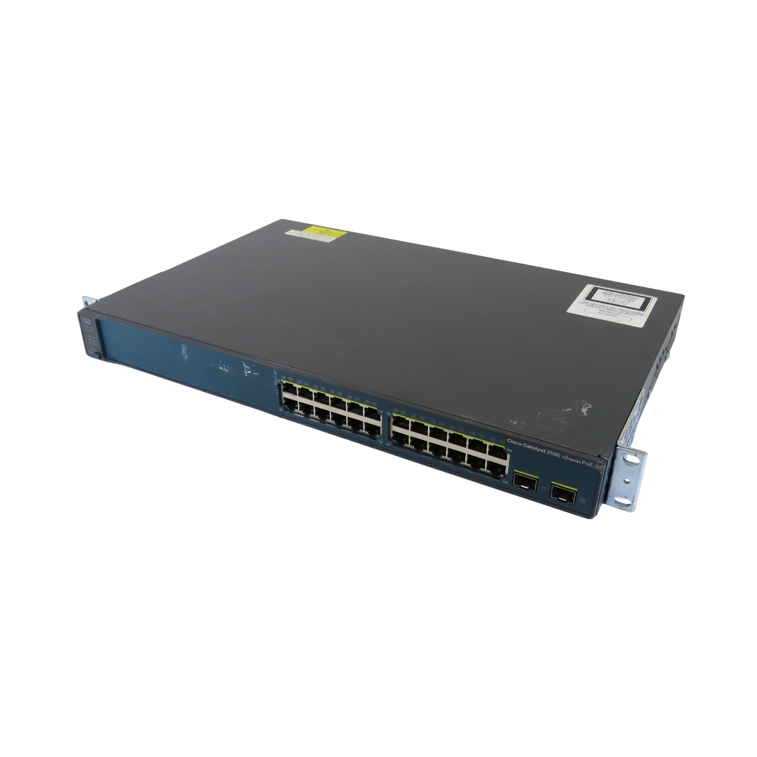 Cisco WS-C3560V2-24PS-S Catalyst 3560V2 24 Port 10/100 PoE Ethernet Switch (Refurbished)