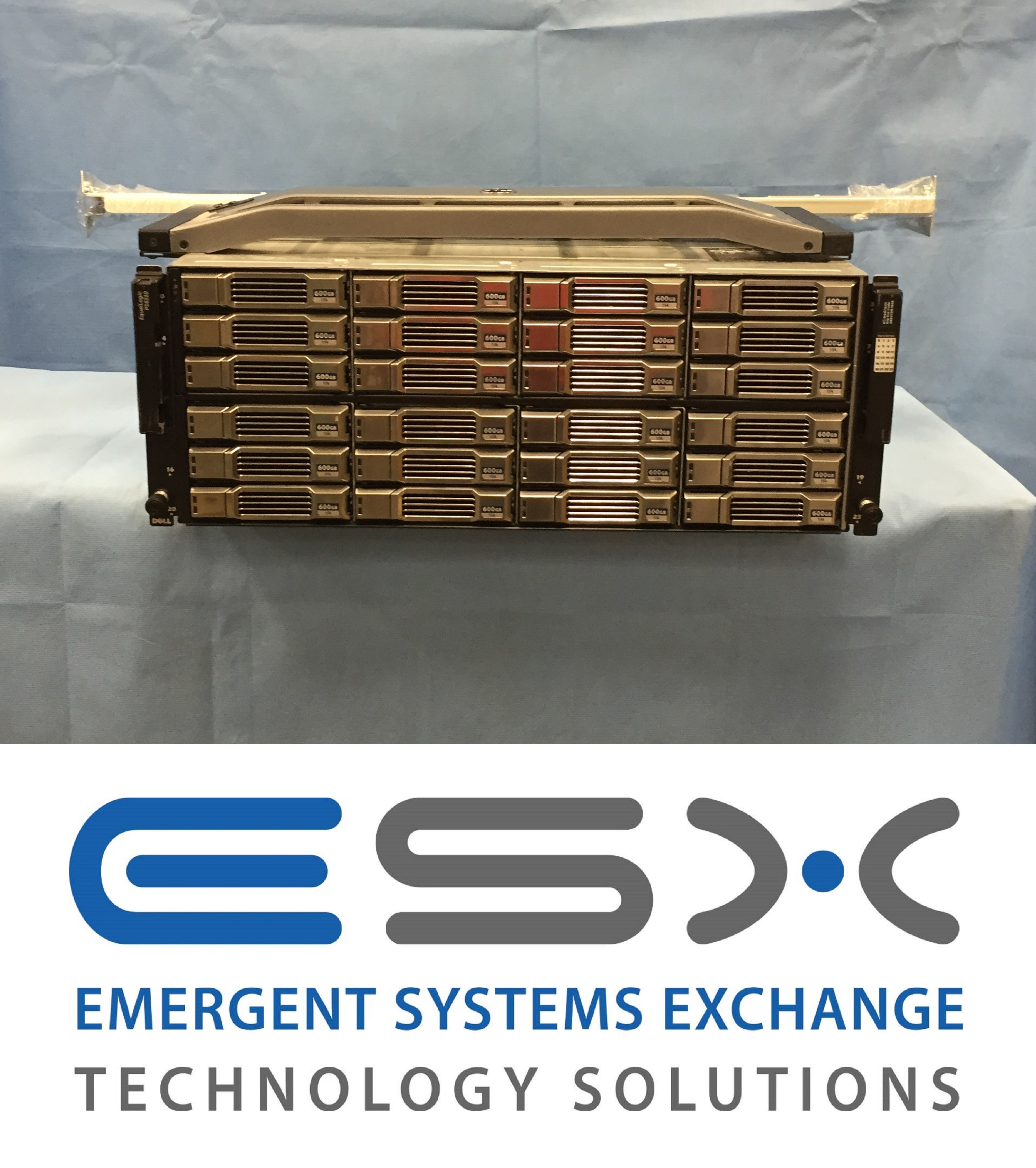 Dell EqualLogic PS6110XV 24 x 600GB 15K SAS HDDs 10G Connectivity