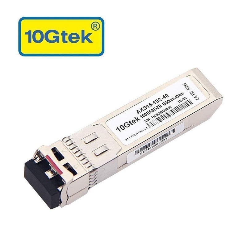 10 Gigabit SFP+ LC Multi-Mode Transceiver, 10GBASE-SR Module for HPE JD092B (850nm, DDM, 300m)-FoxTI