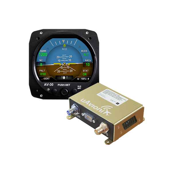 uAvionix echoESX Experimental + AV-20-E Bundle ADS-B Remote Transponder UAX-90121-01