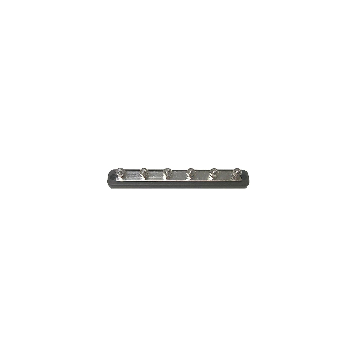 Sierra FS46450 6 Gang 1/4" Stud Type Bus Bar, 150 Amp