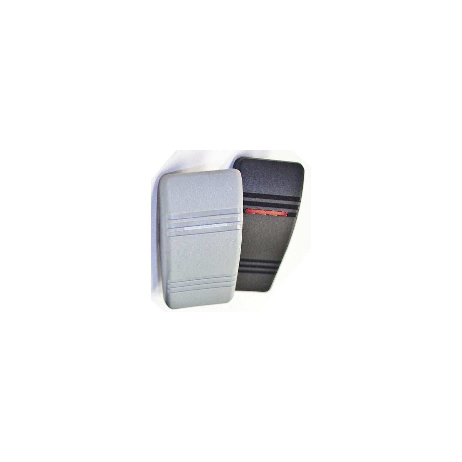 Sierra RK19810TP Contura III Black & Gray Illuminated Waterproof DPDT 7 Blade, Terminal Rocker Switch