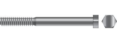 Seachoice SC0066 Cap Screw Hex Head, 1/4"-20 x 3-1/2"