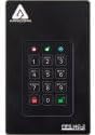 Apricorn 2TB Aegis Fortress L3- FIPS Level 3 Validated USB 3.0 Hardware Encrypted Portable Drive (AFL3-2TB , black