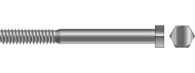 Seachoice SC0080 Cap Screw Hex Head, 5/16"-18 x 1-3/4"